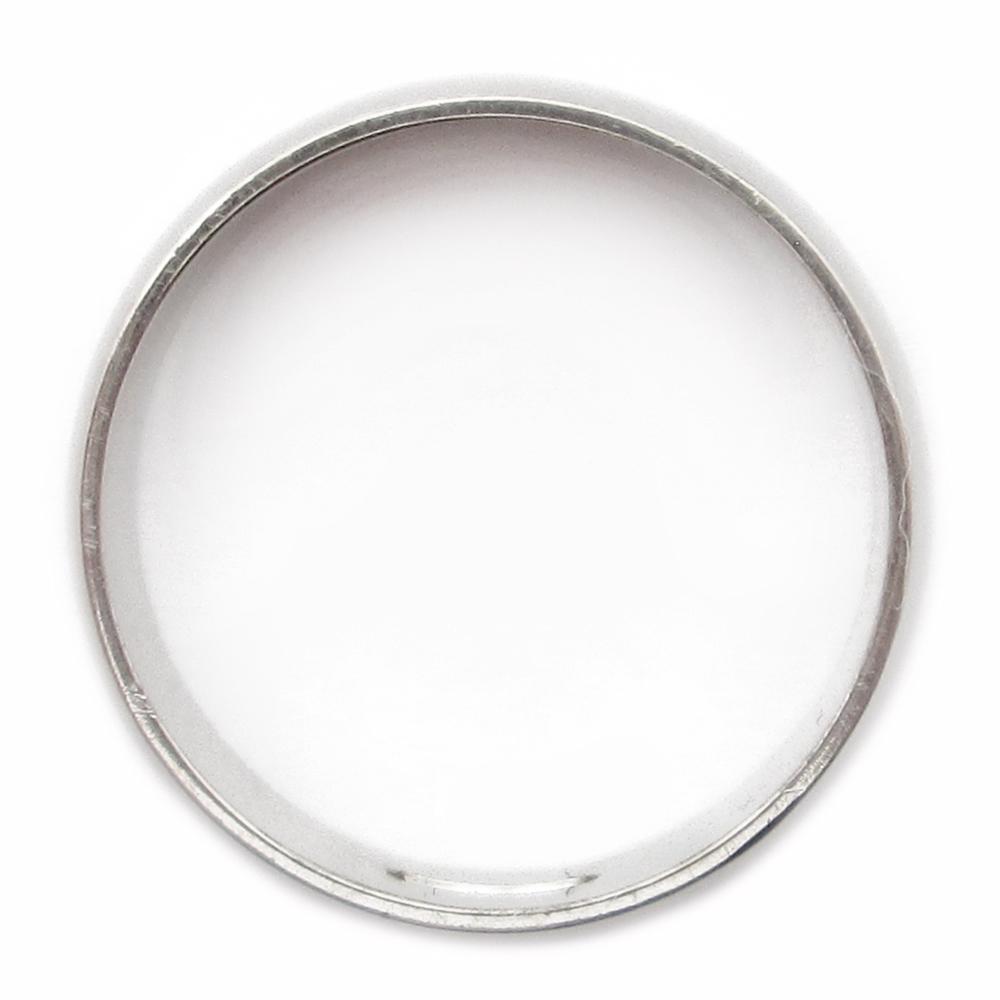 Valkokultainen 5,5mm Kihlasormus 19,25mm #2