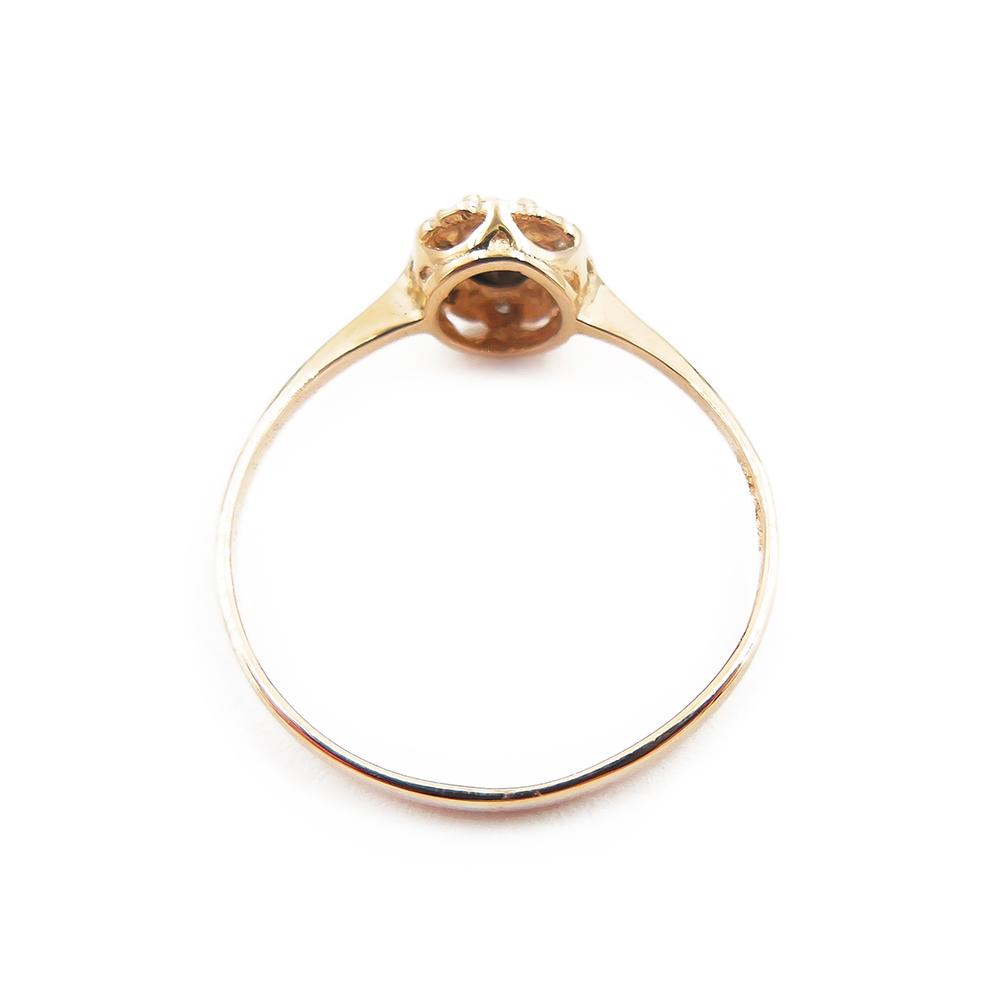 Kultainen Diana sormus,16,50mm,Safiiri+tim.0,03ct #4