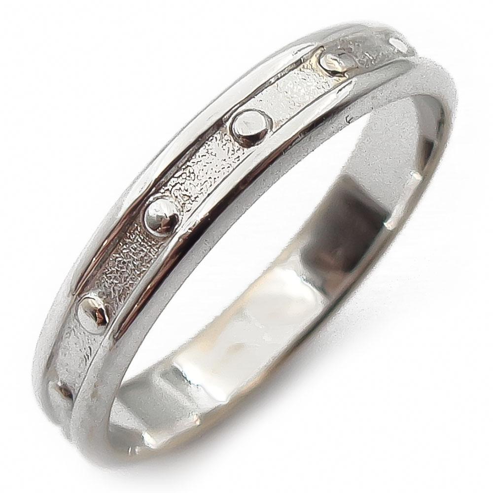 18k Valkokultainen Räisälän sormus 17,5mm Kalevala #0