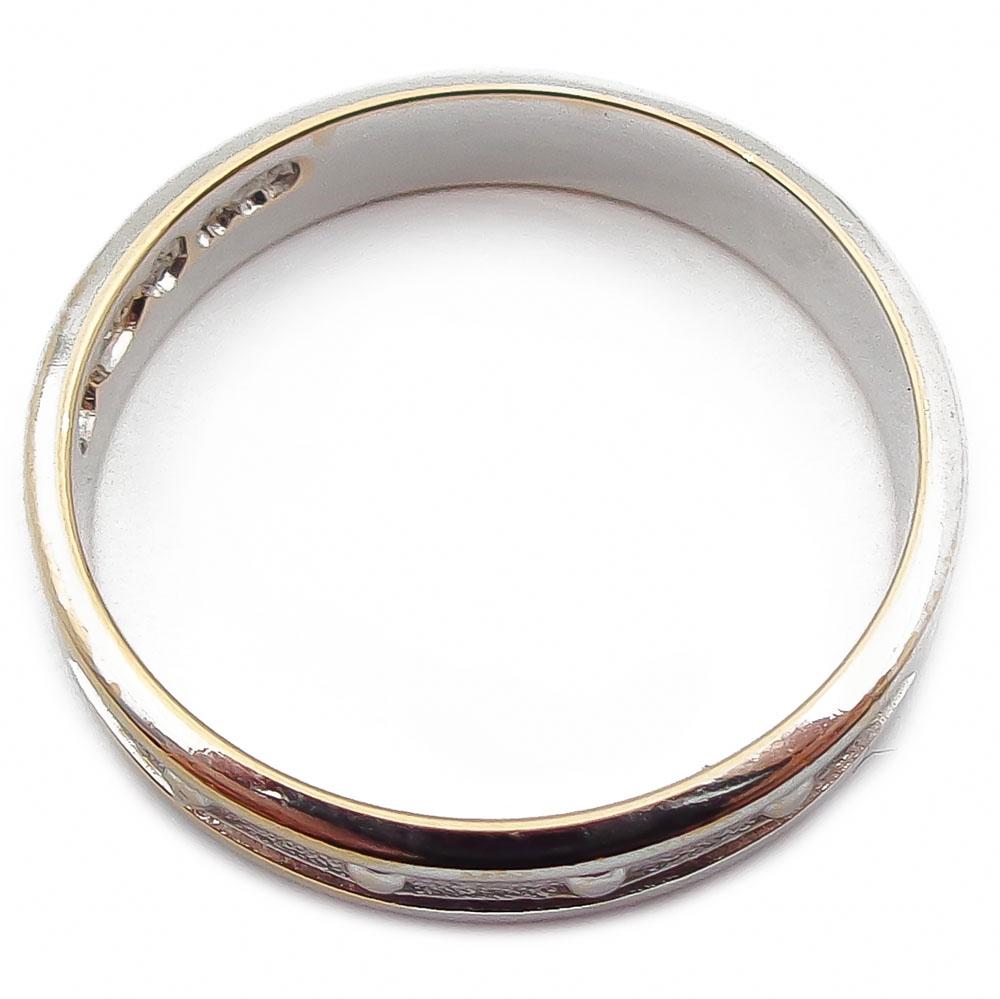 18k Valkokultainen Räisälän sormus 17,5mm Kalevala #2