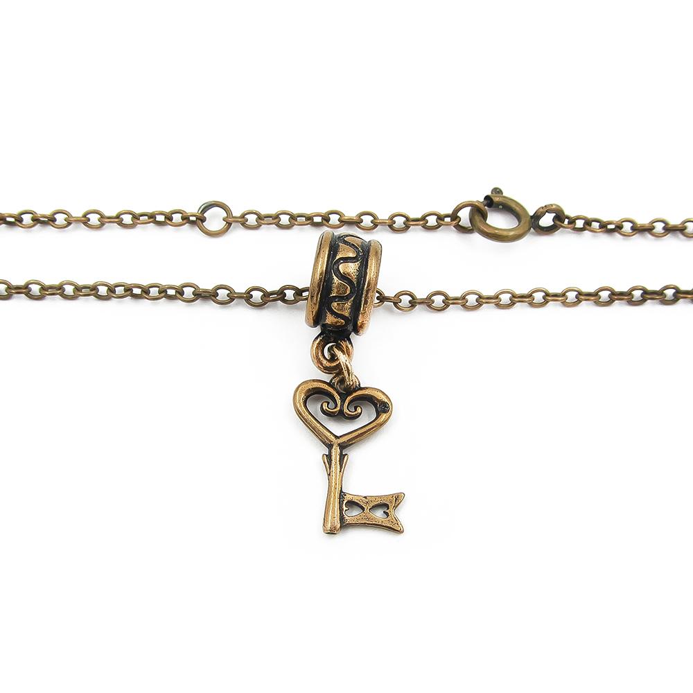 Kalevala Koru Onnen Avain kaulakoru 42-45cm pronssia #0