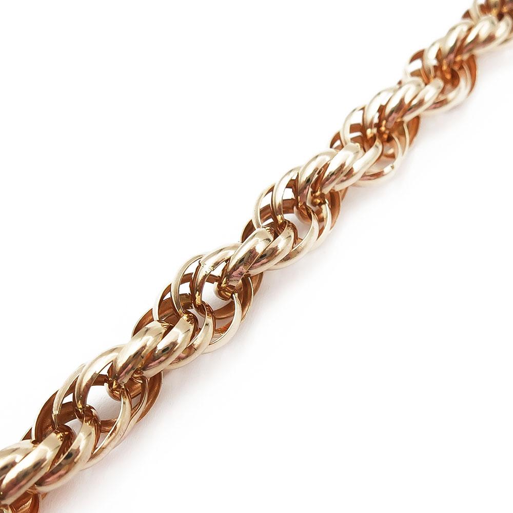 Kultainen kierrerannekoru 20,5cm #1