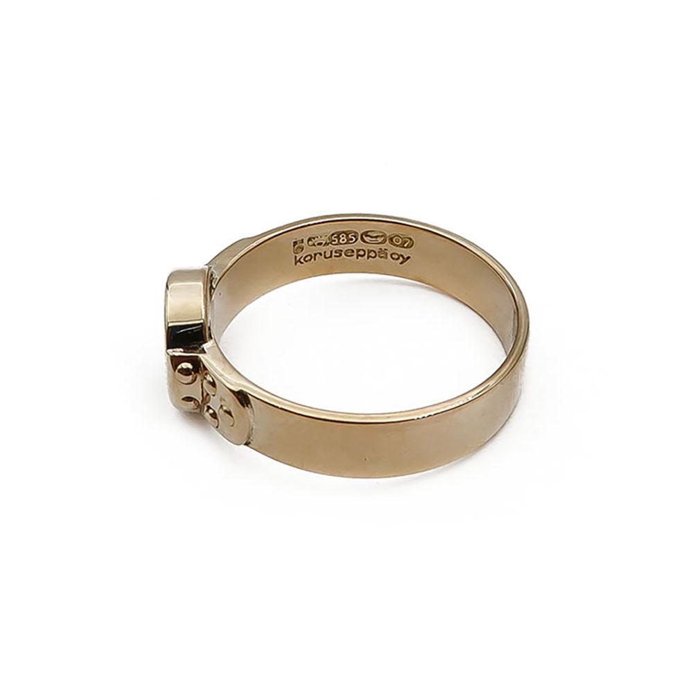 Kultainen Rakennusmestarit ja -insinöörit AMK sormus 20,25mm #3