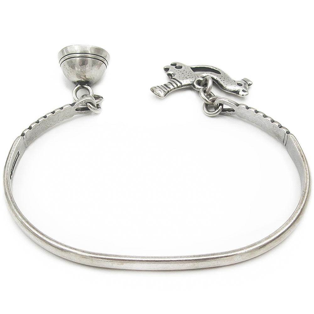 Kalevala koru Lintunen-rannekoru hopea 49x60mm 2011 #1