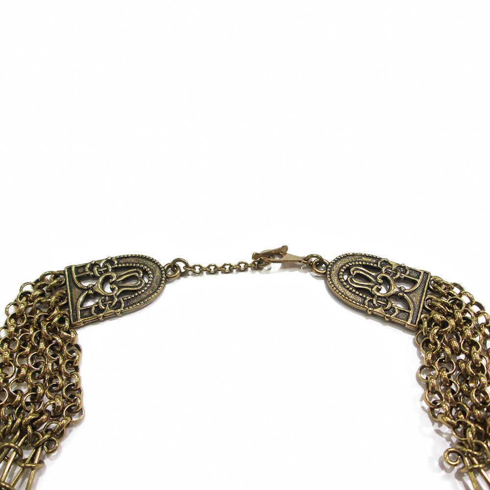 Kalevala koru paratiisi kaulakoru 50cm pronssi #1