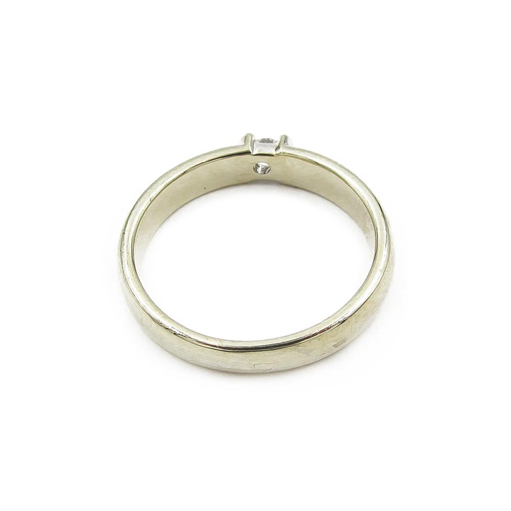 Timanttisormus 0.10ct halk.18mm #5