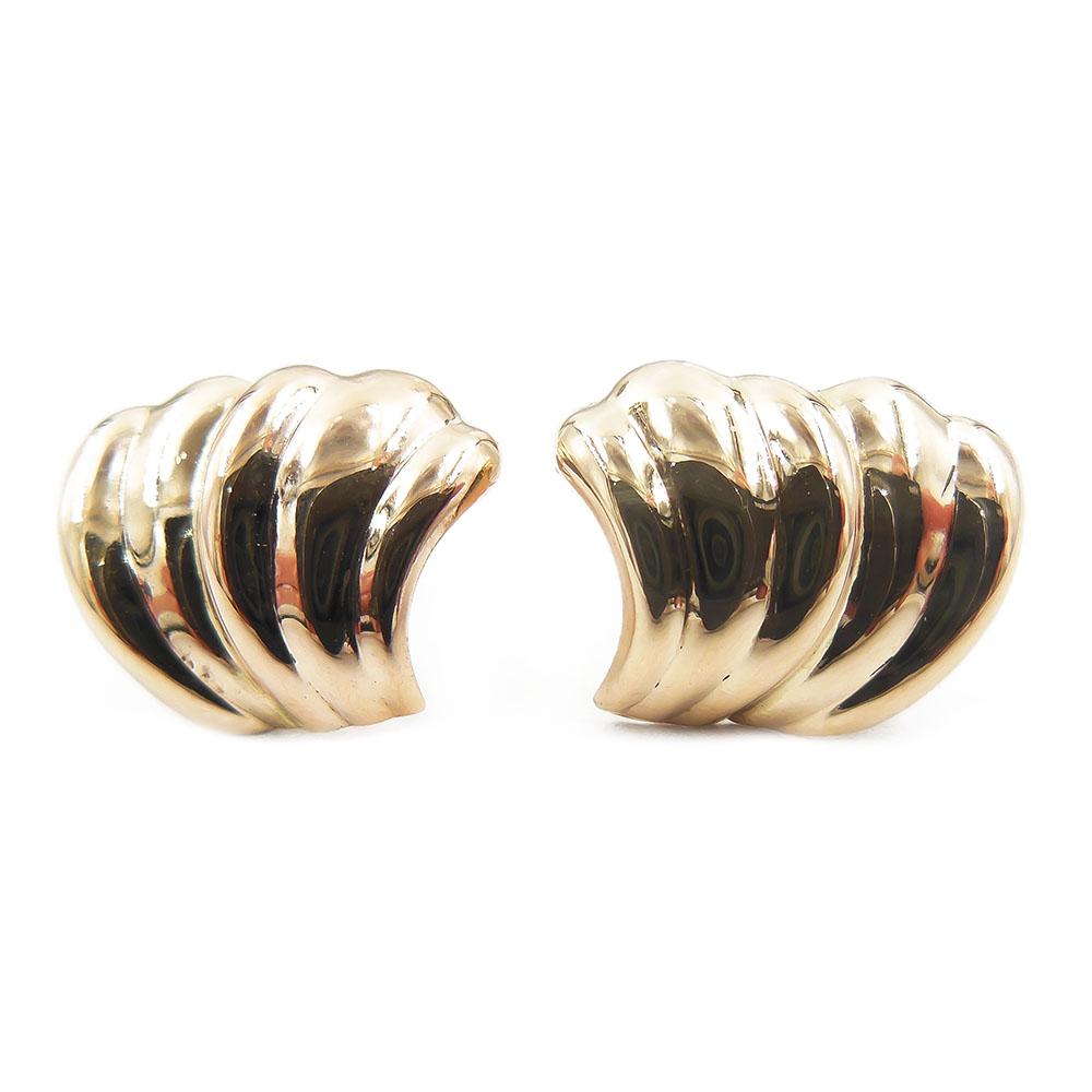 Kultaiset korvakorut, aallot #0