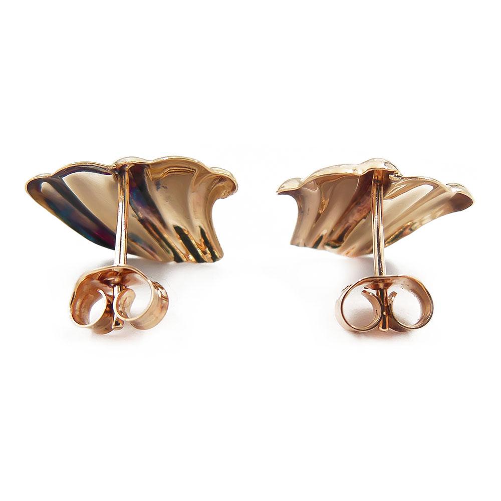 Kultaiset korvakorut, aallot #2