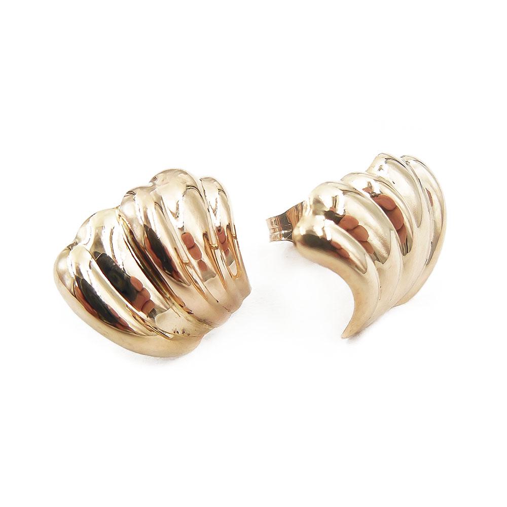 Kultaiset korvakorut, aallot #3