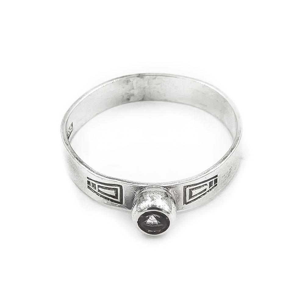 Hopeasormus,pinkki halk.17mm lev.3mm #2