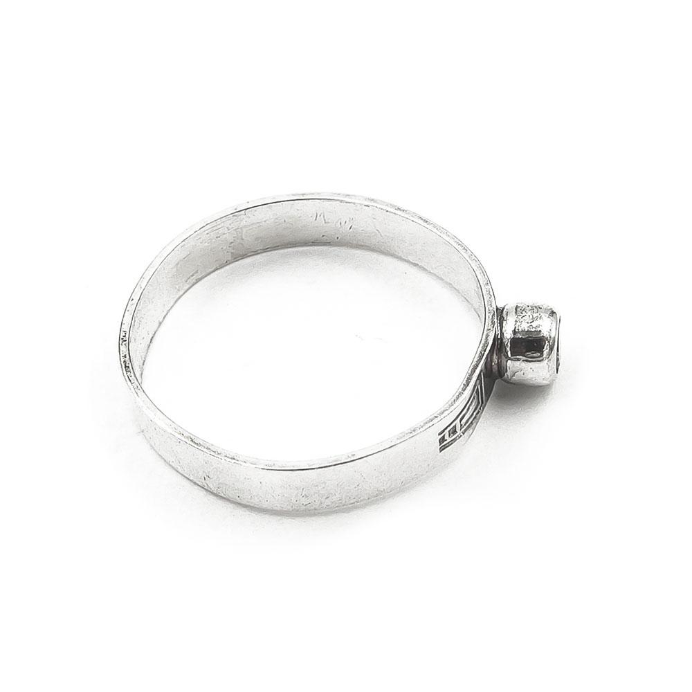 Hopeasormus,pinkki halk.17mm lev.3mm #5