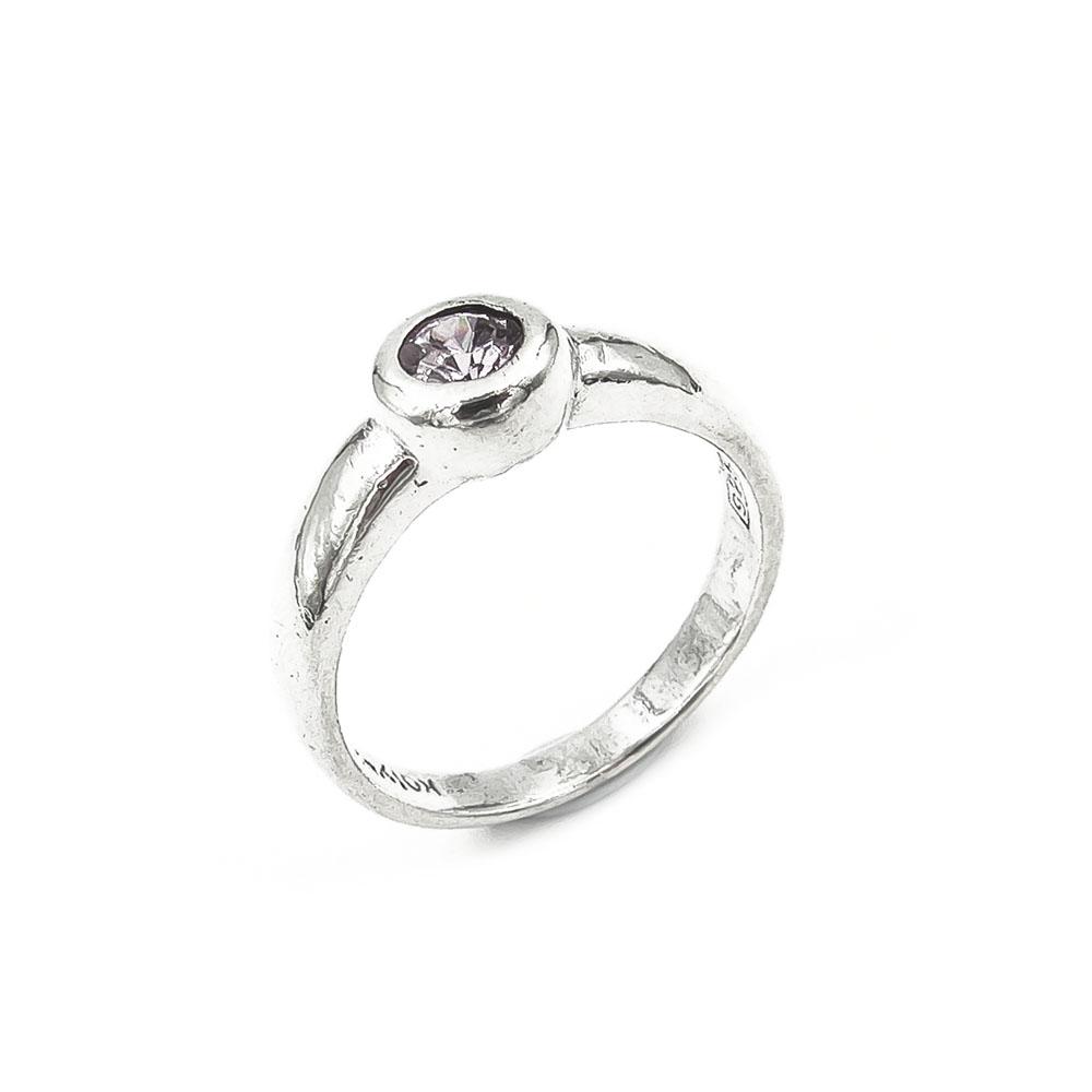 Hopeasormus, pinkki halk.16mm lev.2mm #0