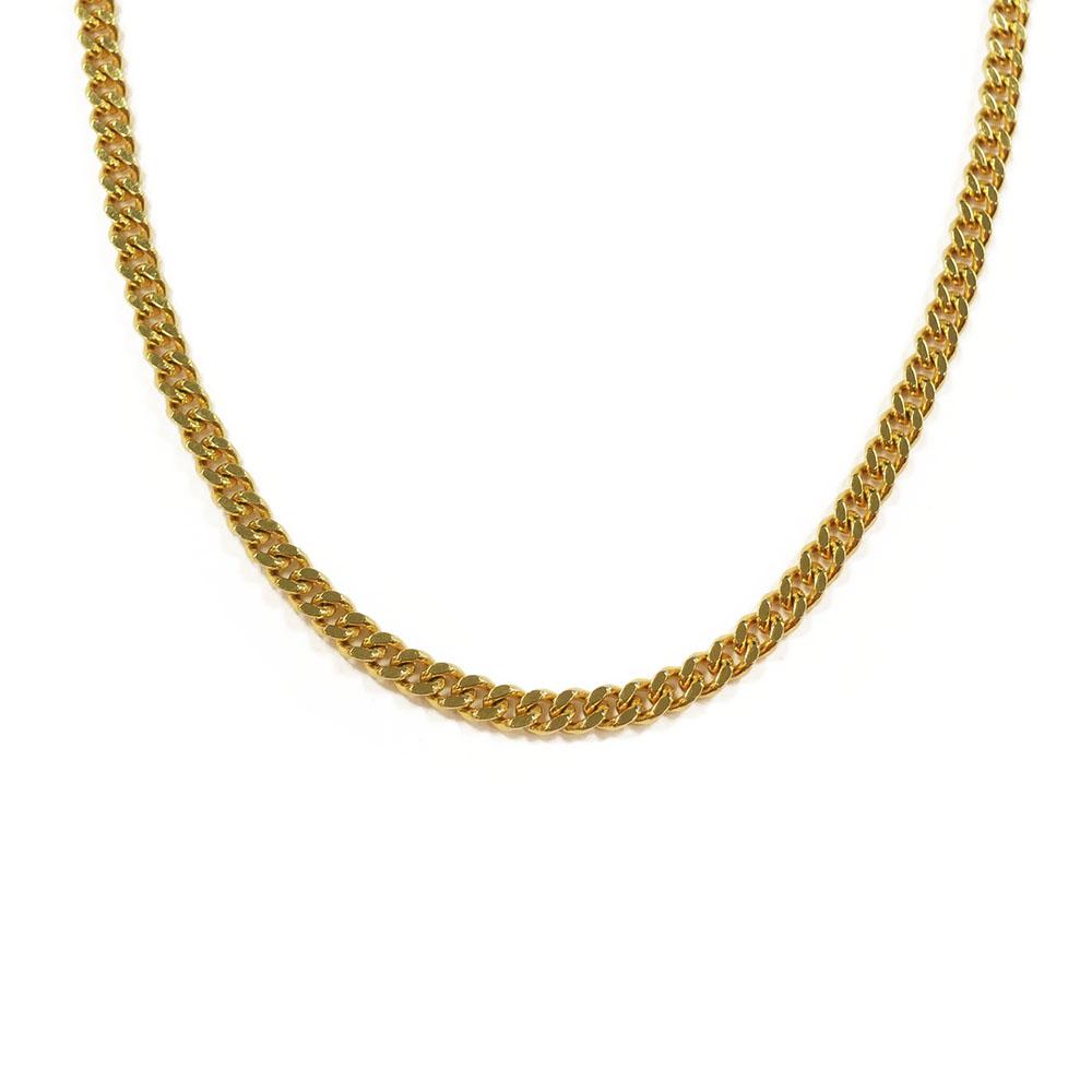 Kultainen panssariketju 50cm lev.3mm #1