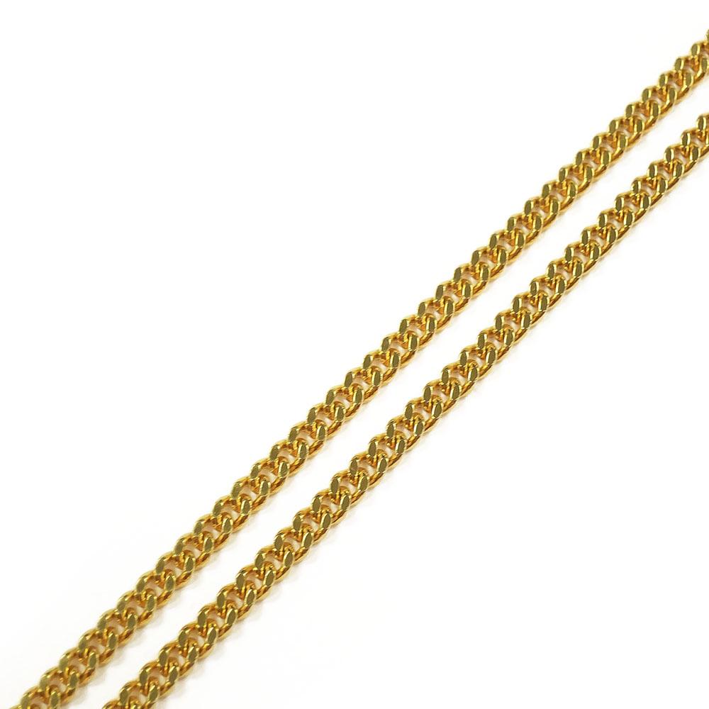 Kultainen panssariketju 50cm lev.3mm #2