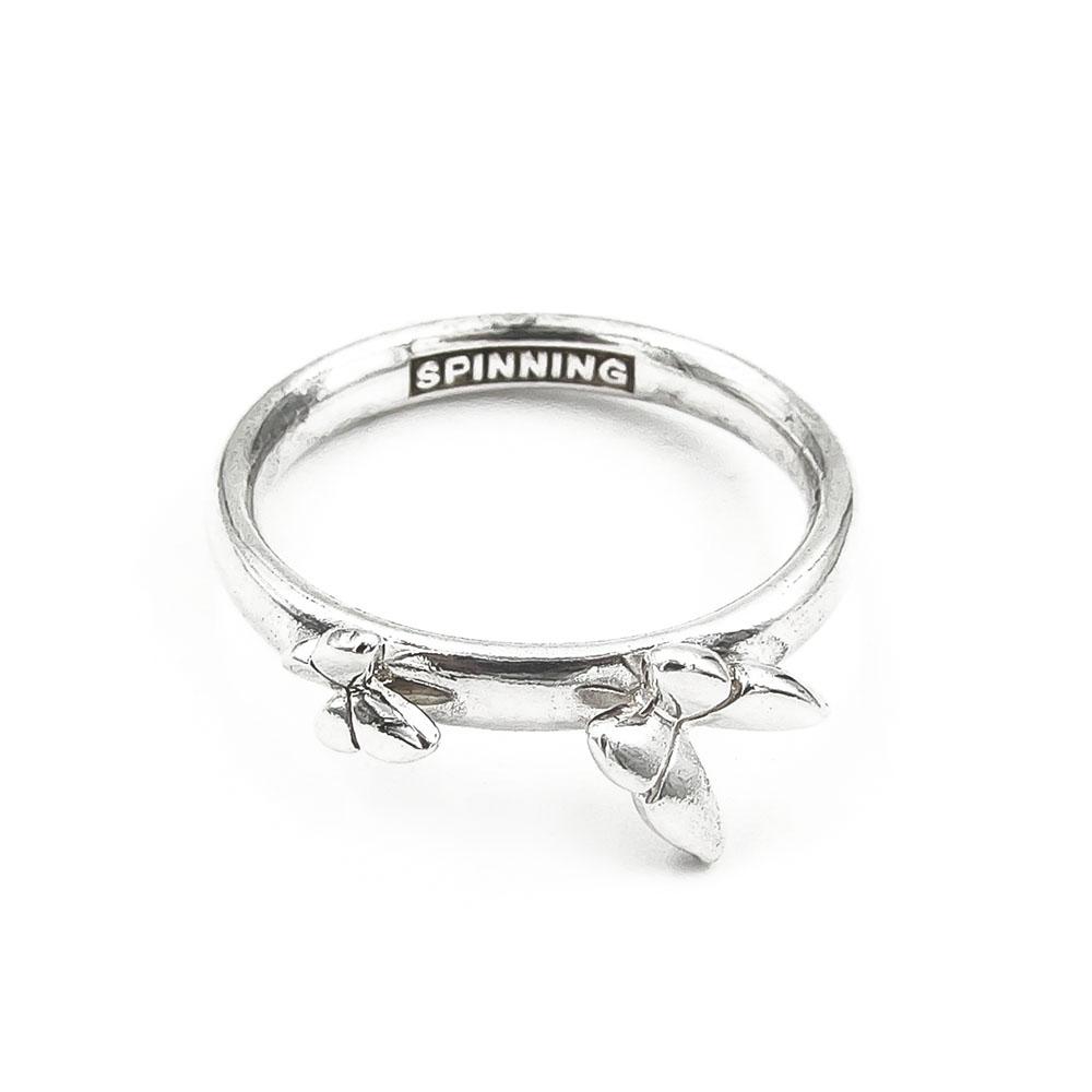 Spinning sormus, perhoset halk.17.5mm #1