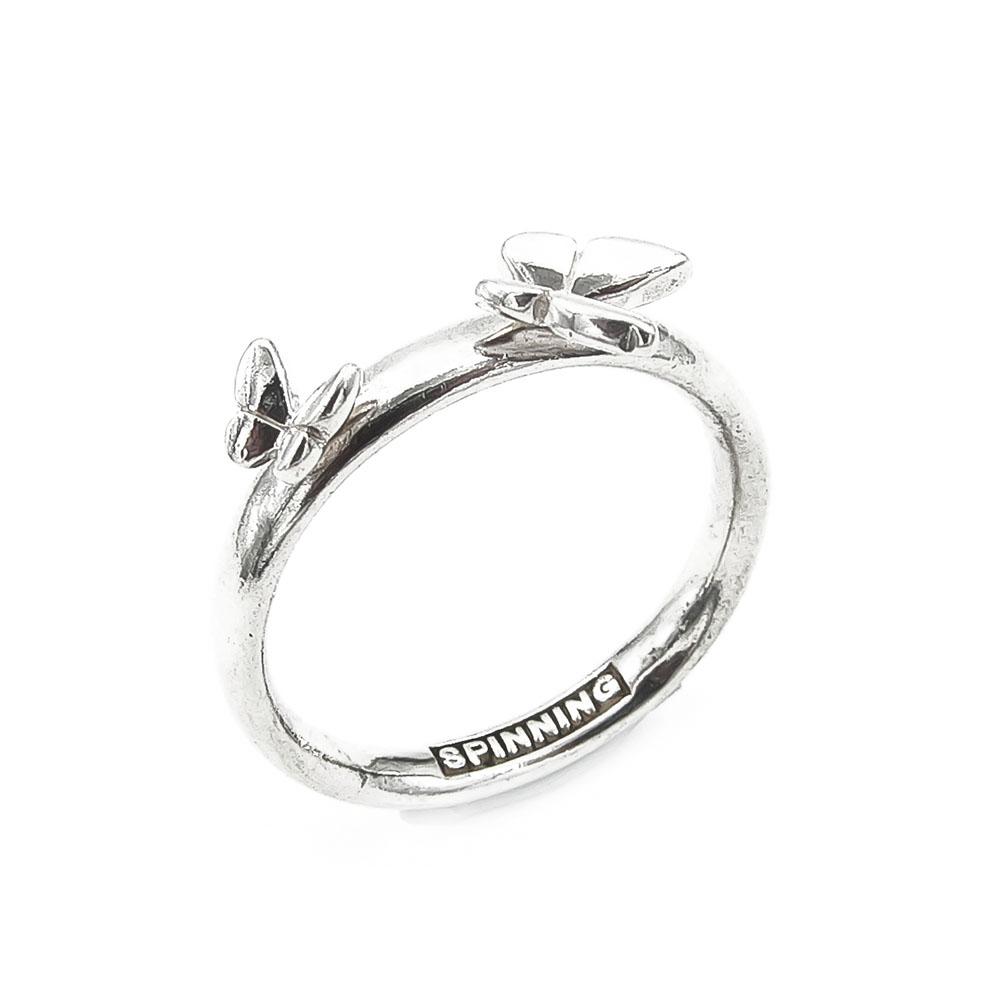 Spinning sormus, perhoset halk.17.5mm #0