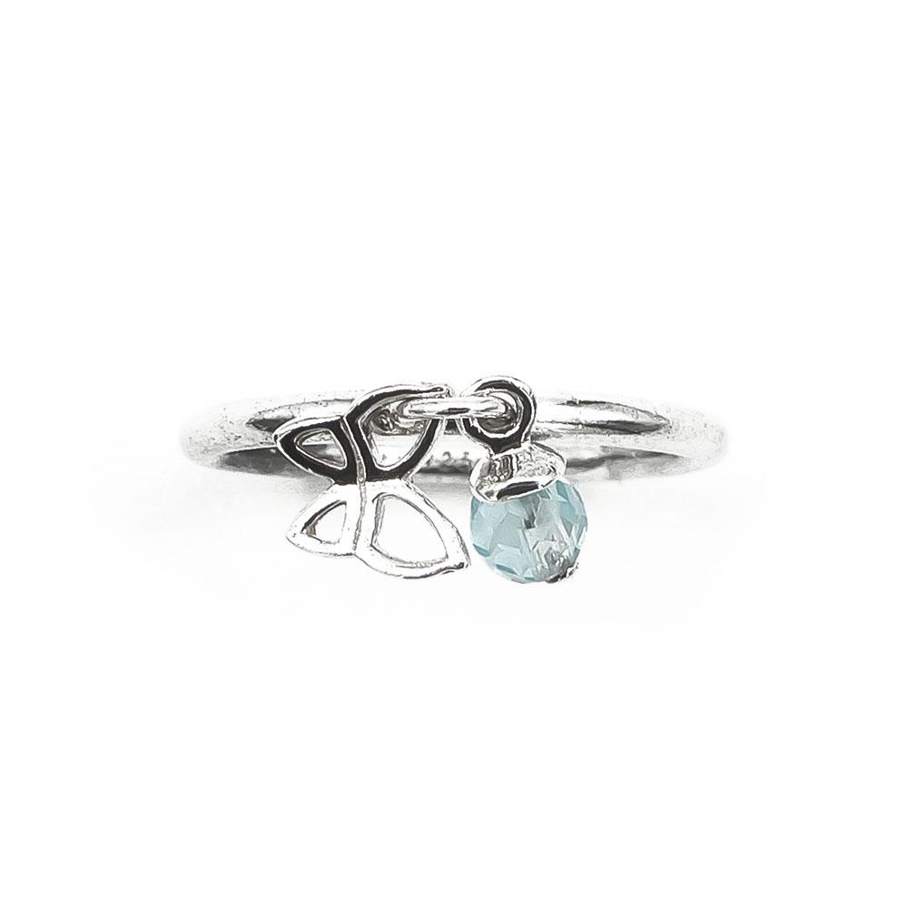 Spinning perhonen sormus halk.17.5mm #1