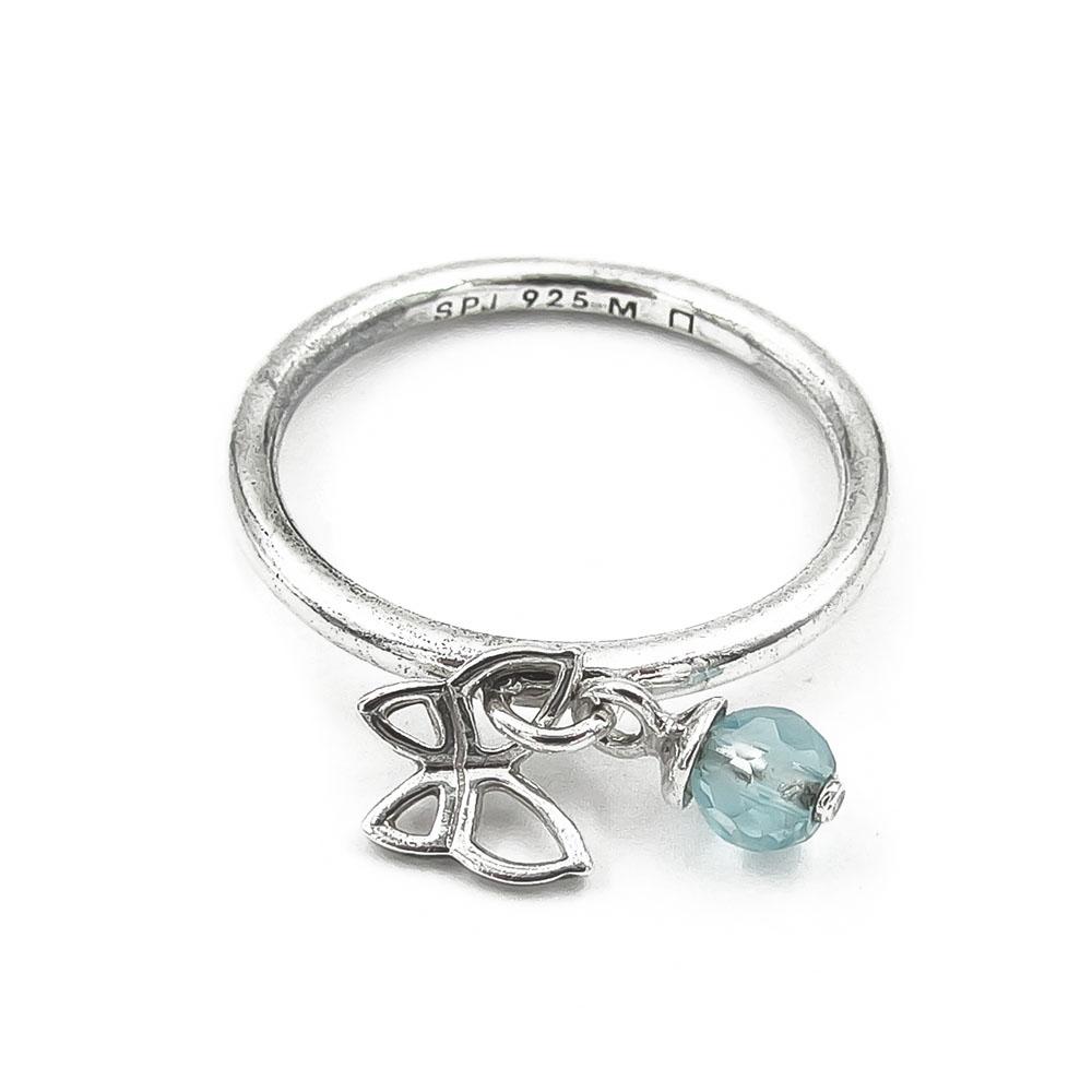 Spinning perhonen sormus halk.17.5mm #2