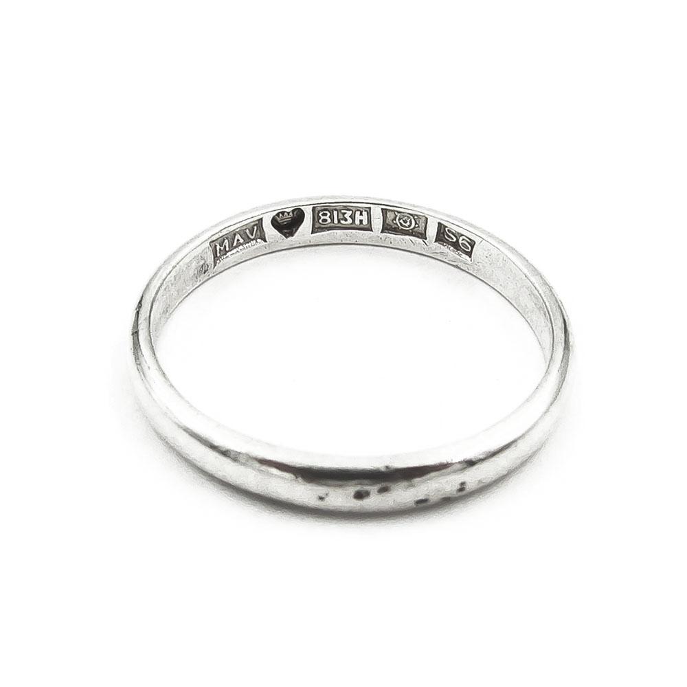 Sileä sormus halk.17mm lev.2mm v.1947 #2