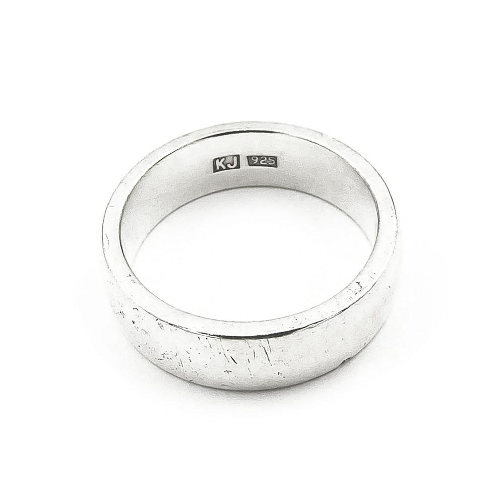 Sileä sormus,fl.halk.18mm lev.5mm #2