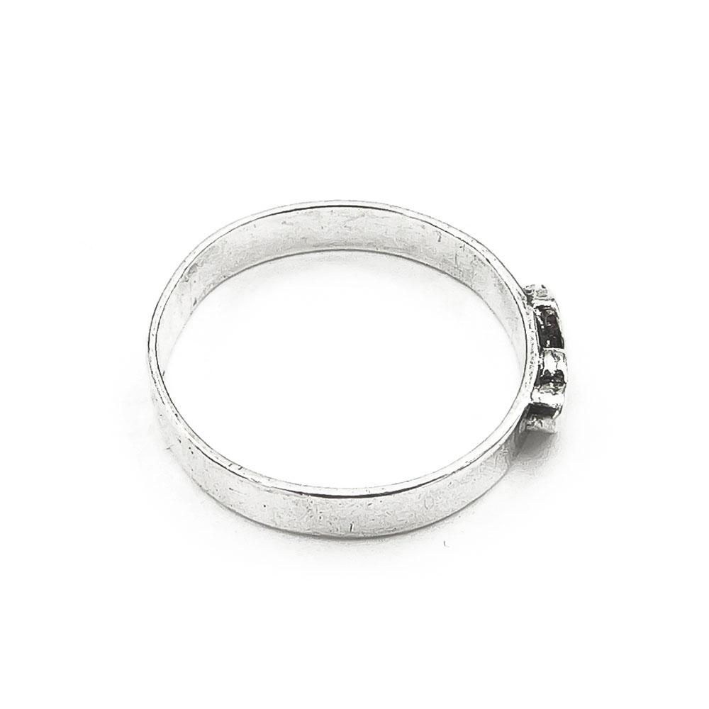 Sydämet sormus halk.16mm lev.3mm #5