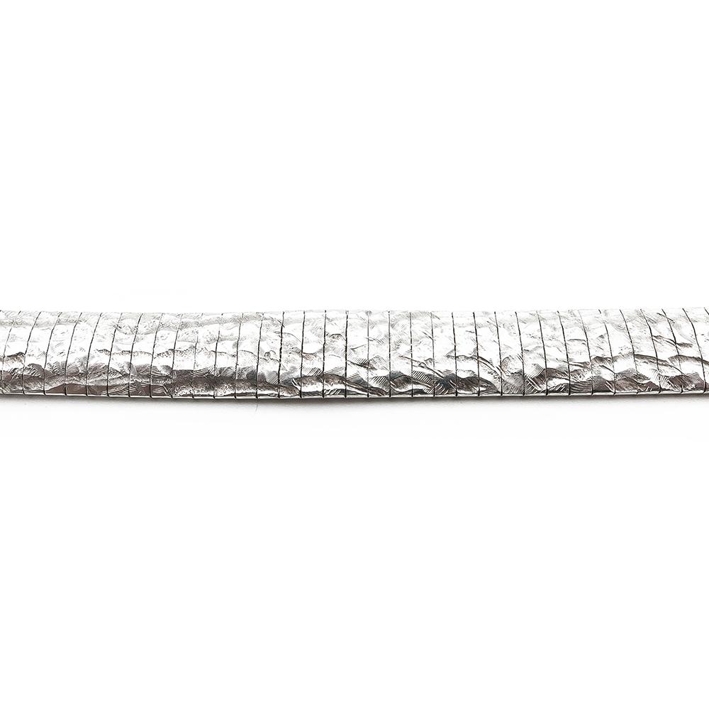 Hopeinen ranneketju 18cm lev.7 mm #1