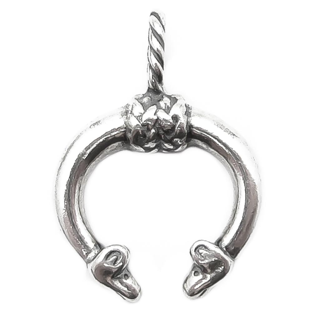 Kalevala koru hopeinen Hirvenpääriipus pieni #0