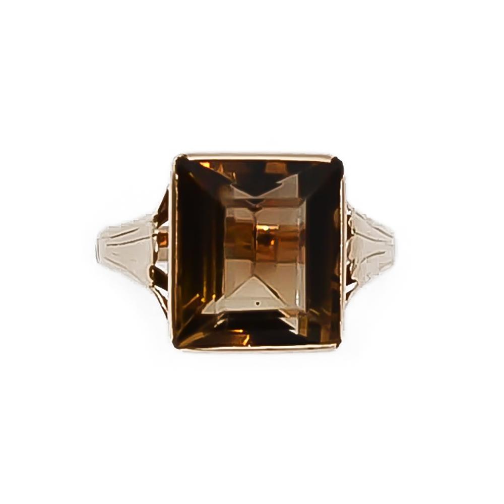 Kultainen Savukvartsi sormus #1