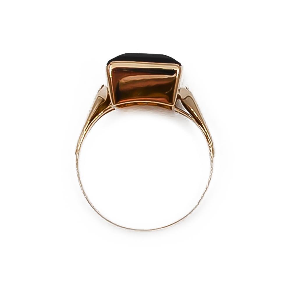 Kultainen Savukvartsi sormus #2