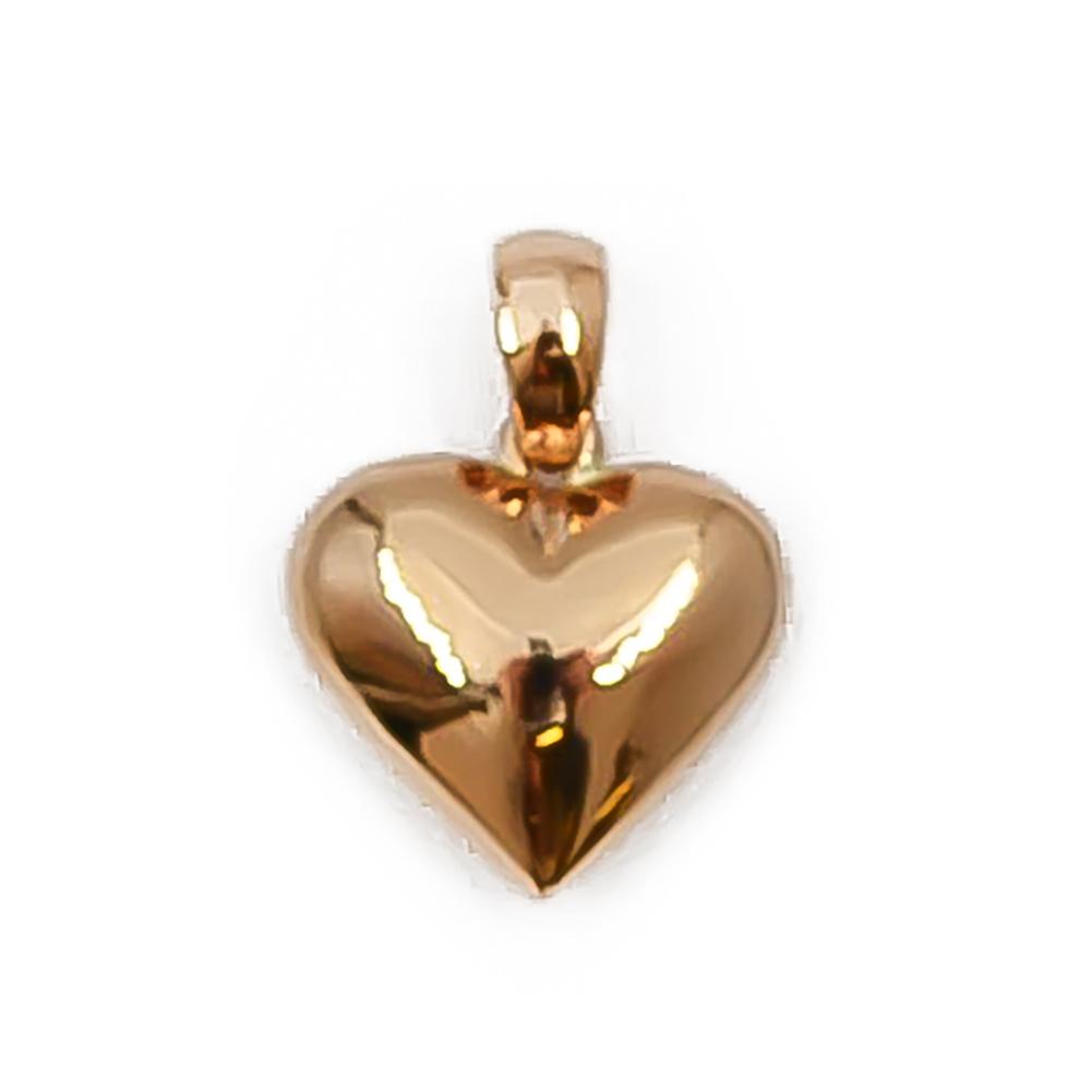 18k Kultainen Sydänriipus umpinainen #0