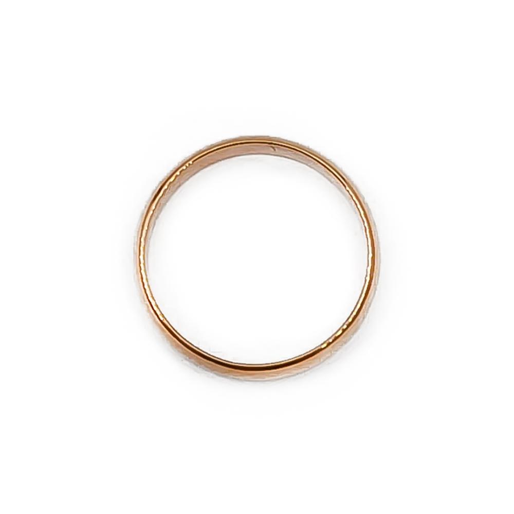 Kultainen Kihlasormus koko 19- #1