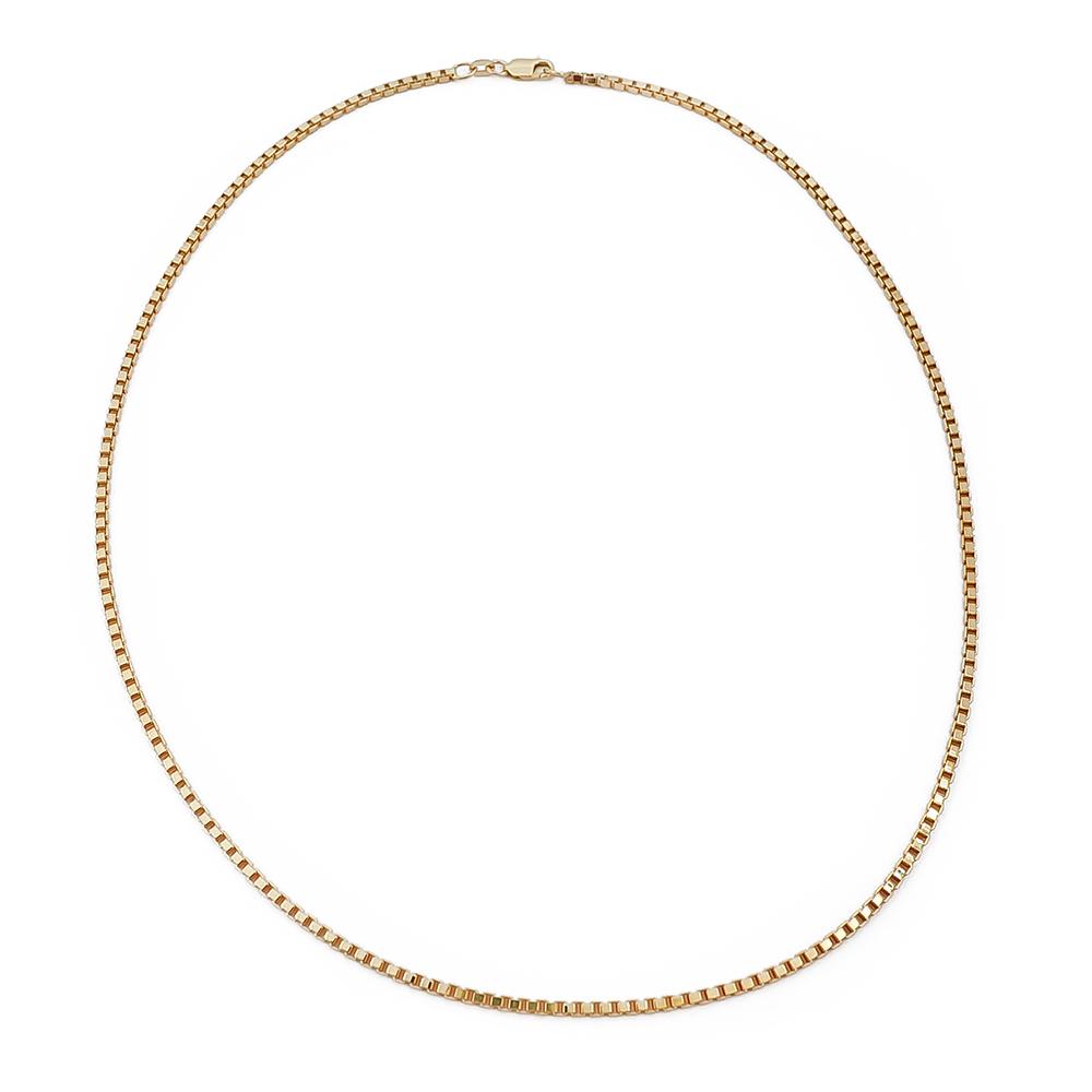 Kultainen Venetsiaketju 51cm #0