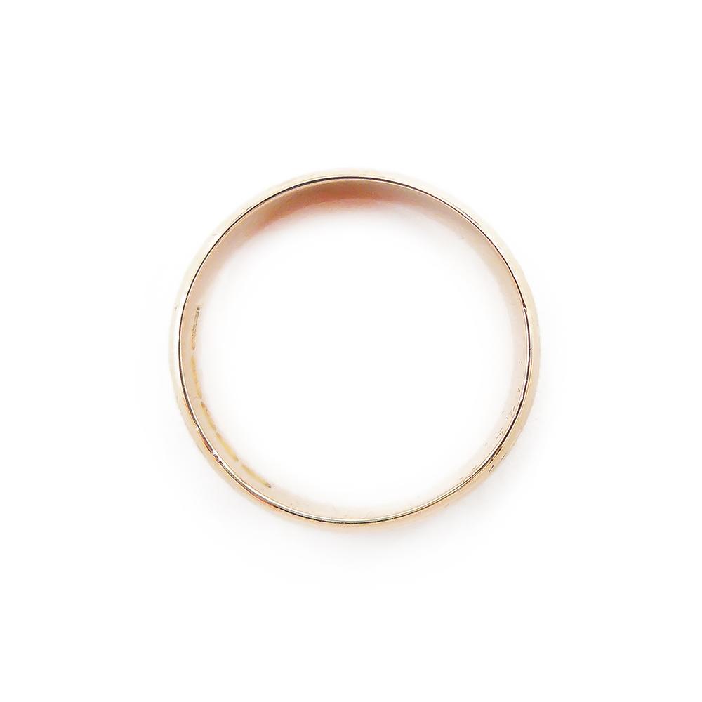 18K kultainen taottu kihla 20mm #1