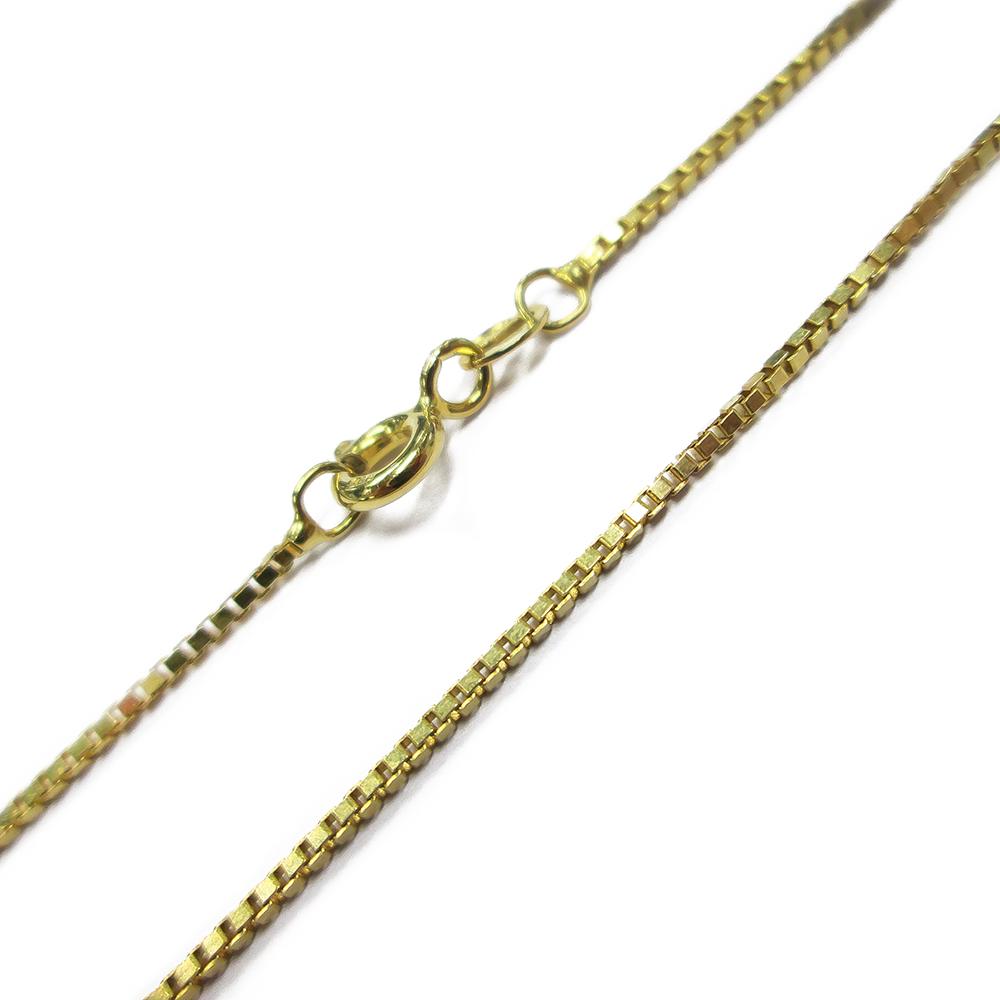 Kultainen venetsiaketju 70cm #0