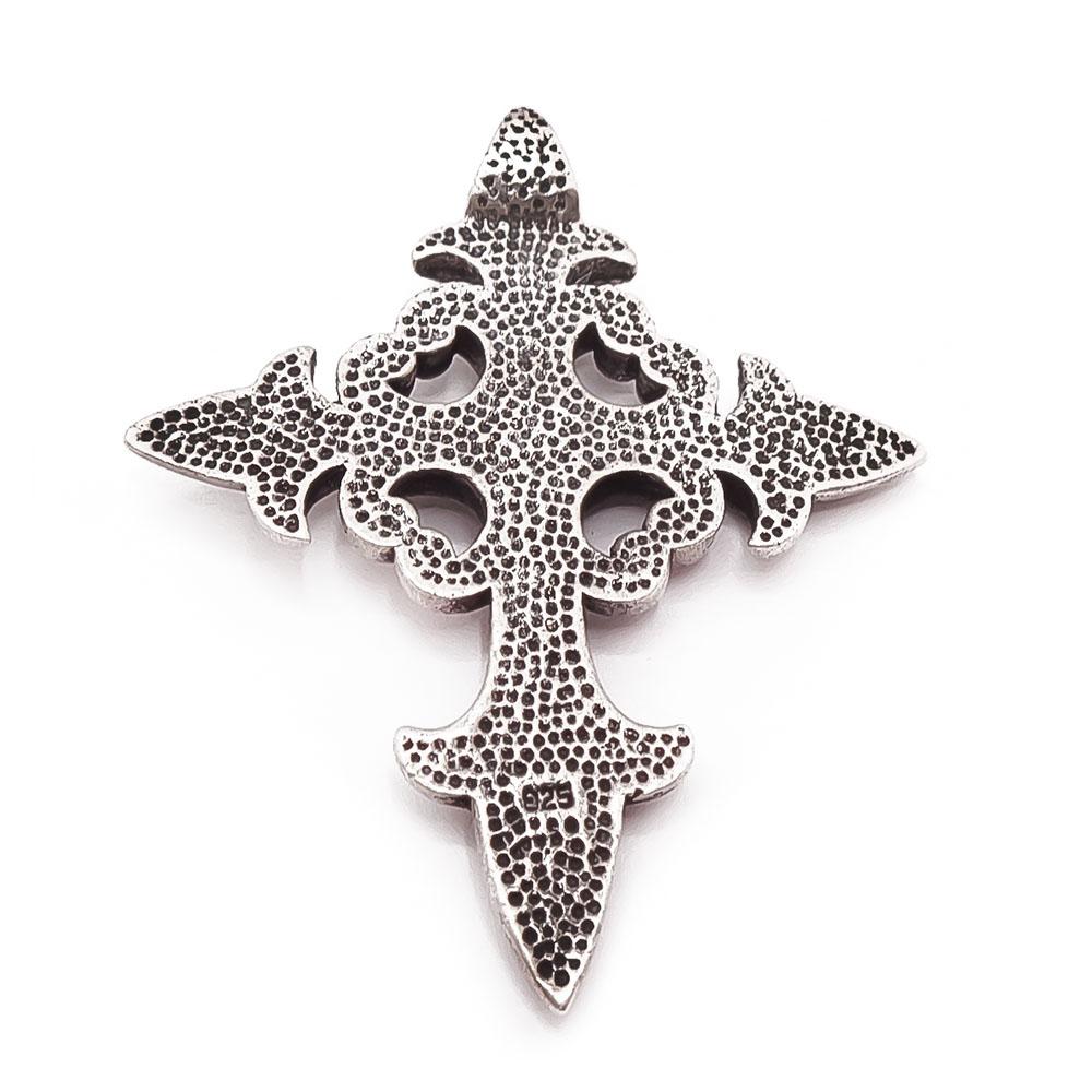 Hopeinen ristiriipus #2