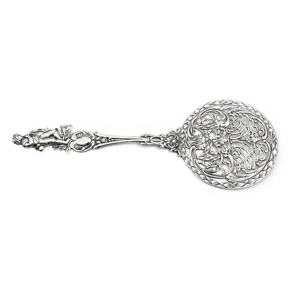 Hopeinen Paimenpoika tarjoilulusikka #0