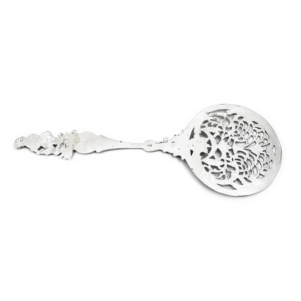 Hopeinen Paimenpoika tarjoilulusikka #1