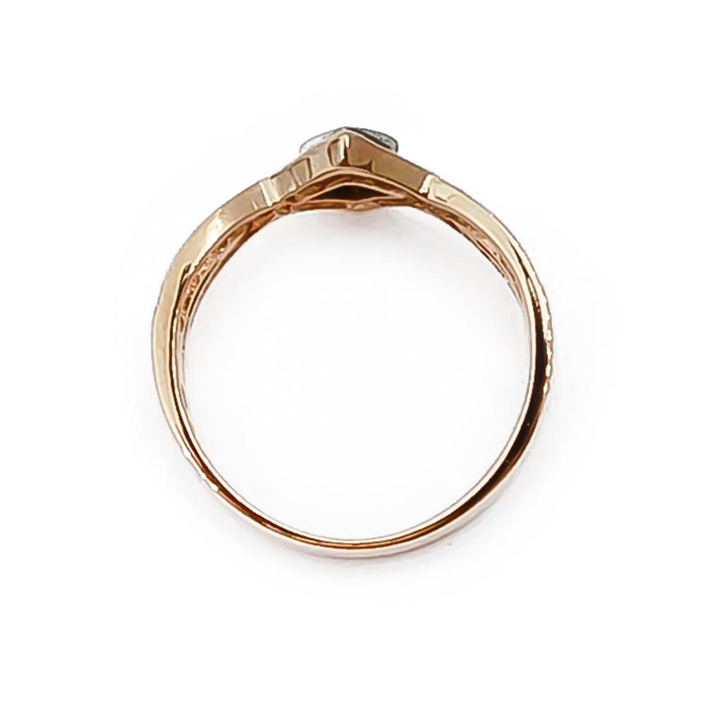 18k Timanttisormus koko 17+ 0.34ct #1