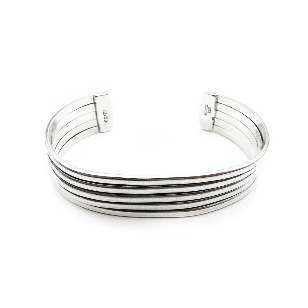 Hopeinen avorannerengas 41x65mm lev.16 mm #0