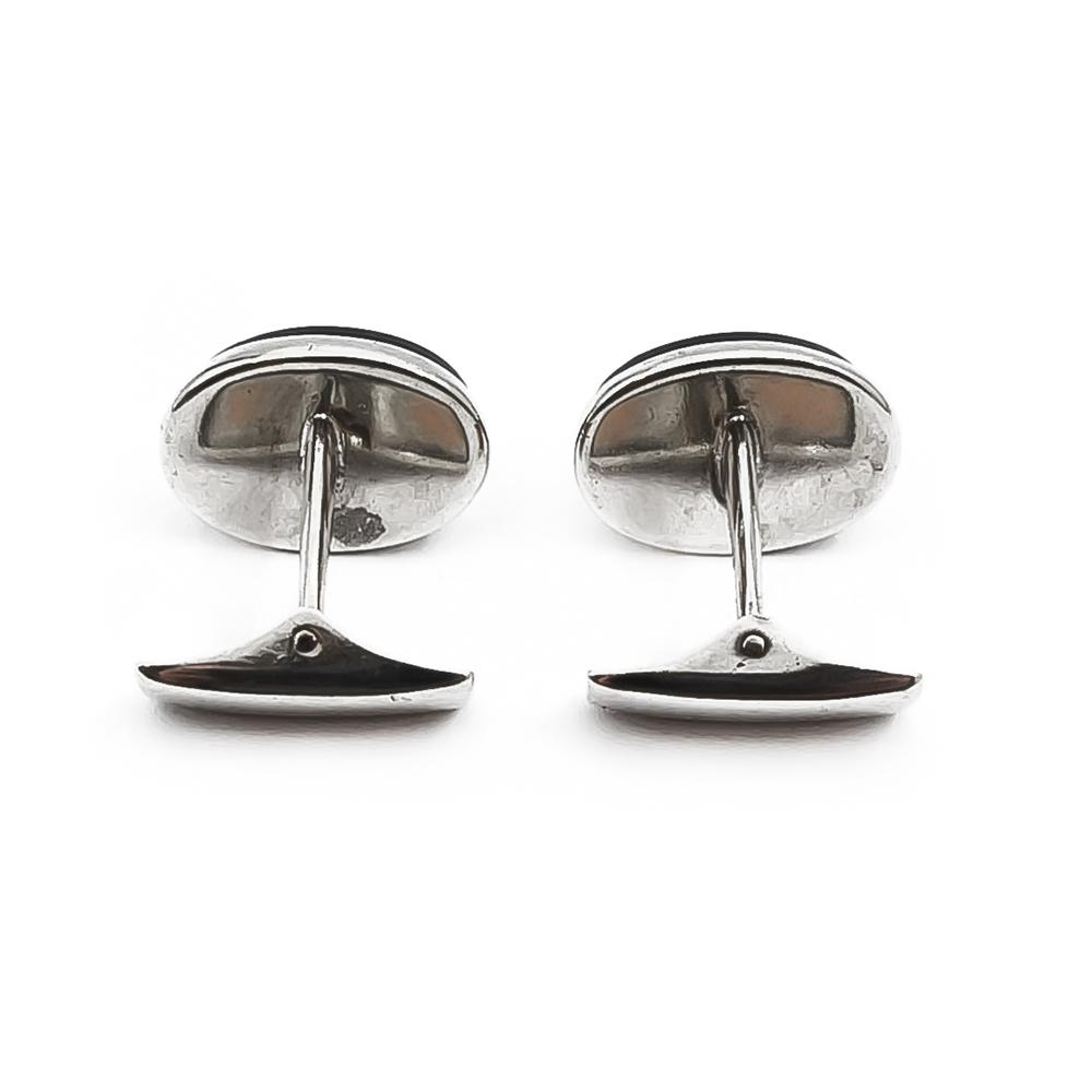 Hopeiset spectroliitti kalvosinnapit Jase #1