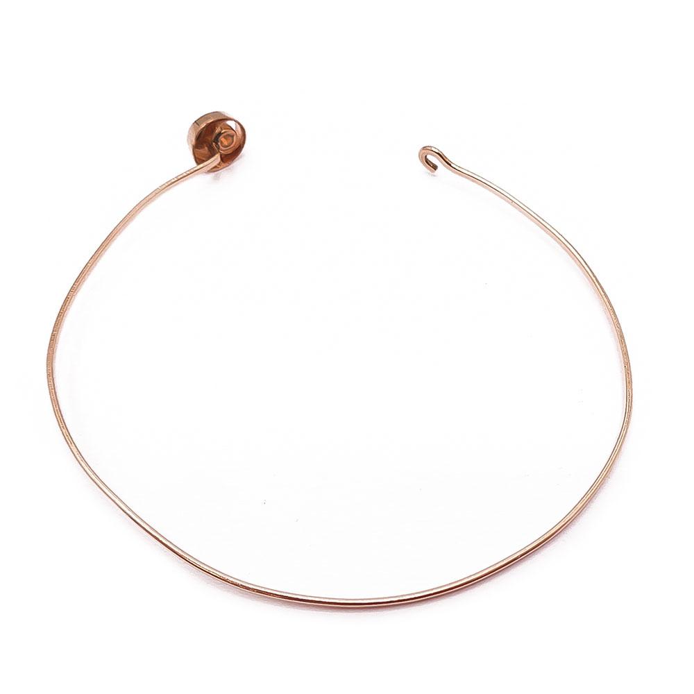 Kultainen rannerengas vuorikristalli v.-83 #1