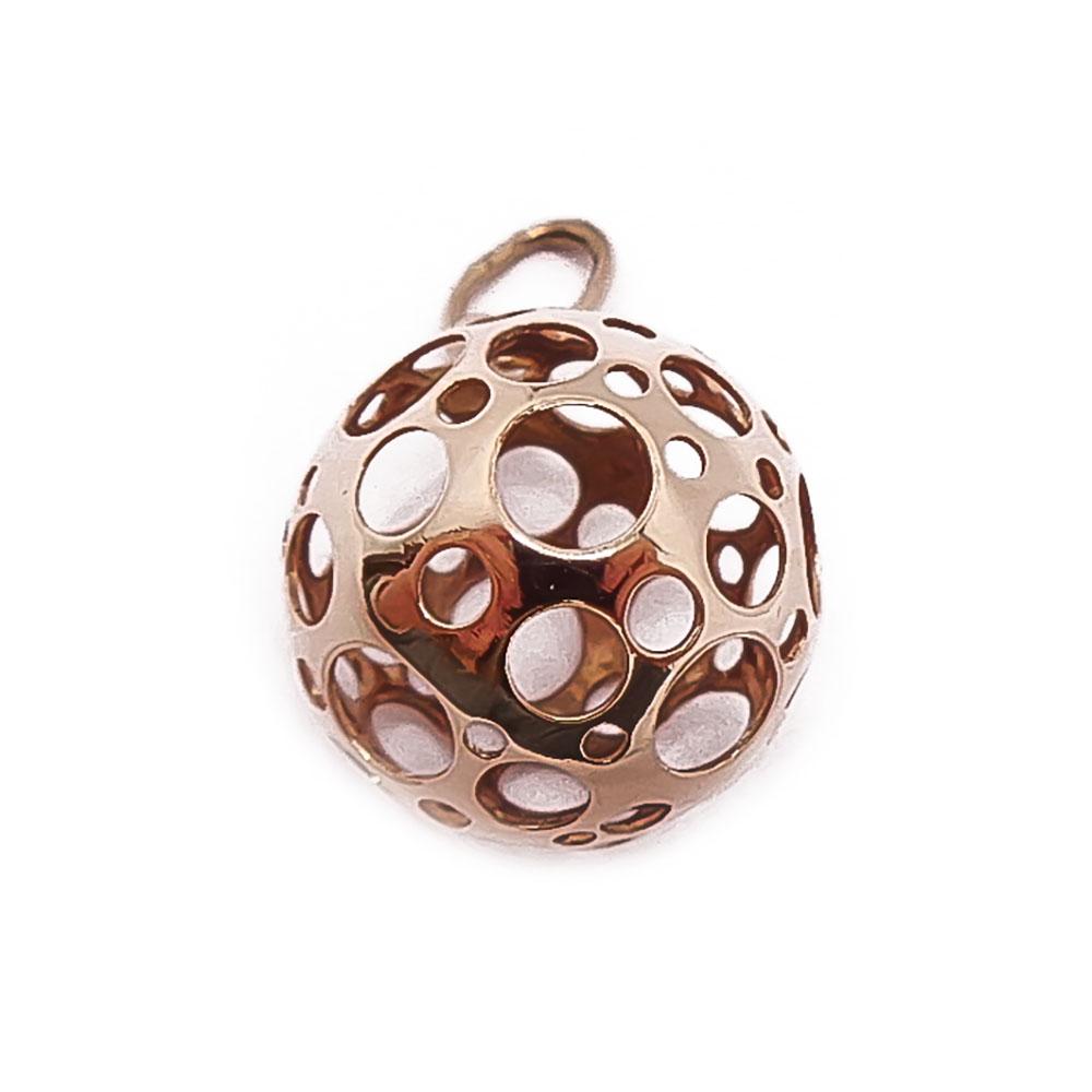 Kultainen Liisa Vitali leppäkerttu riipus 15mm #1