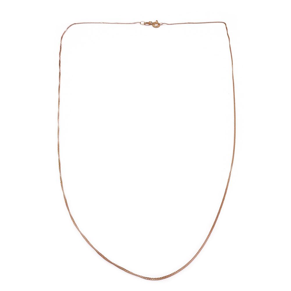 Kultainen panssariketju 40cm #0