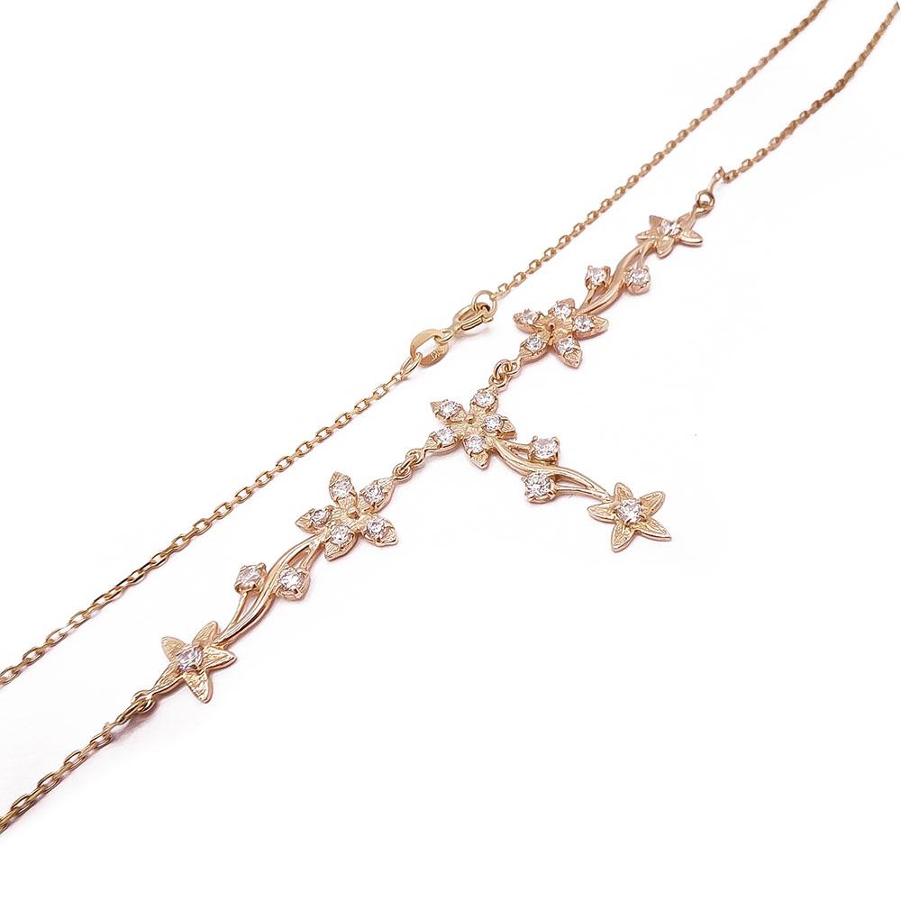 Kultainen kukkakääty z 45cm #1