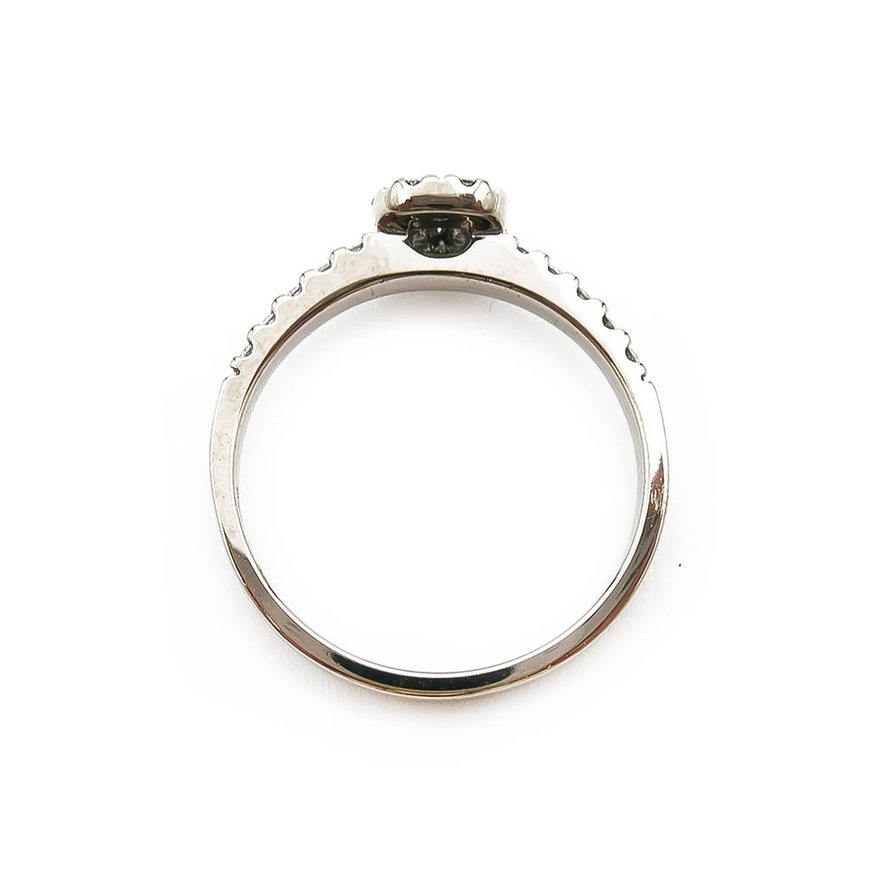 Valkokultainen Festive Jasmin timanttisormus 0,25ct 15,75mm #3