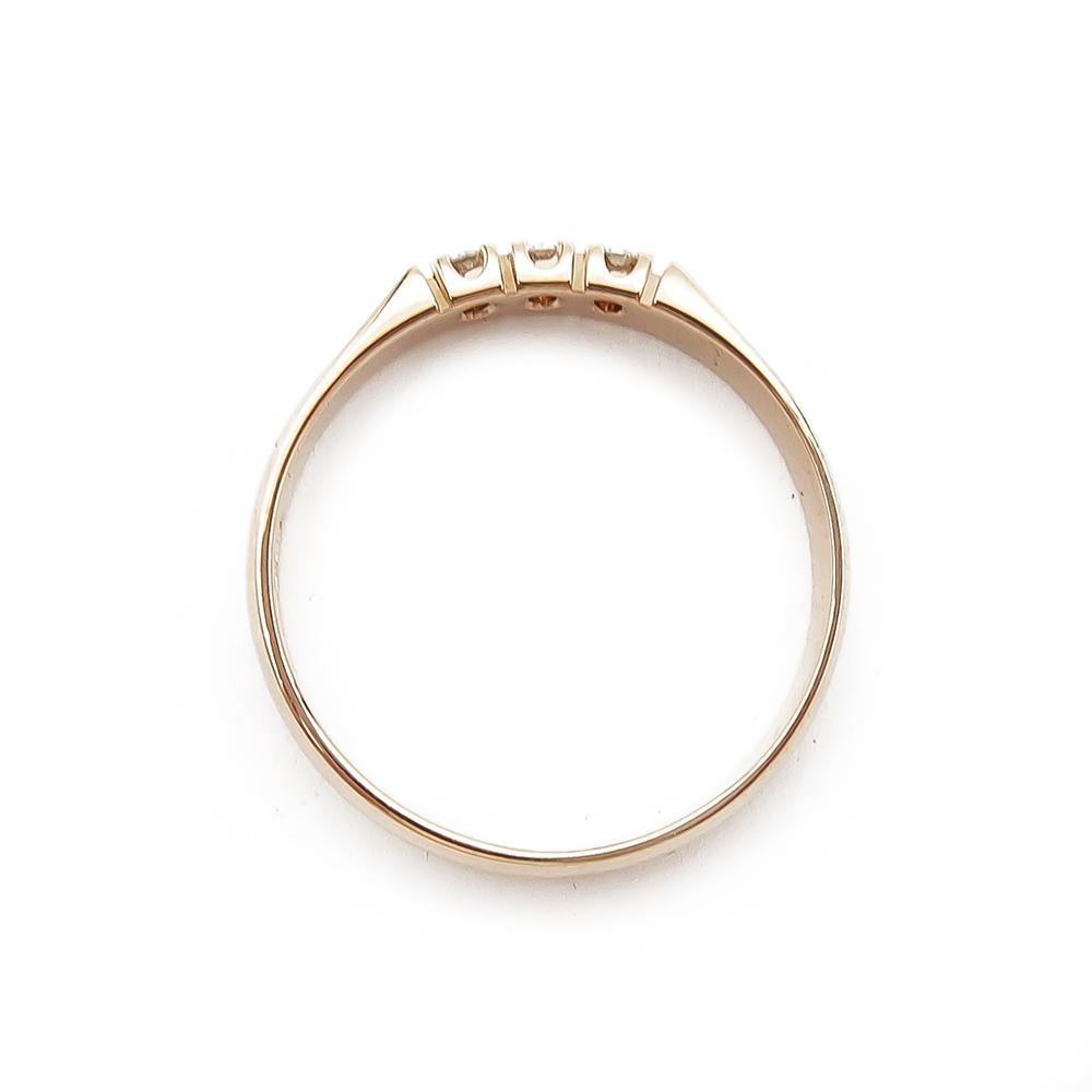 Rivitimanttisormus 0,09ct 18,5mm #2