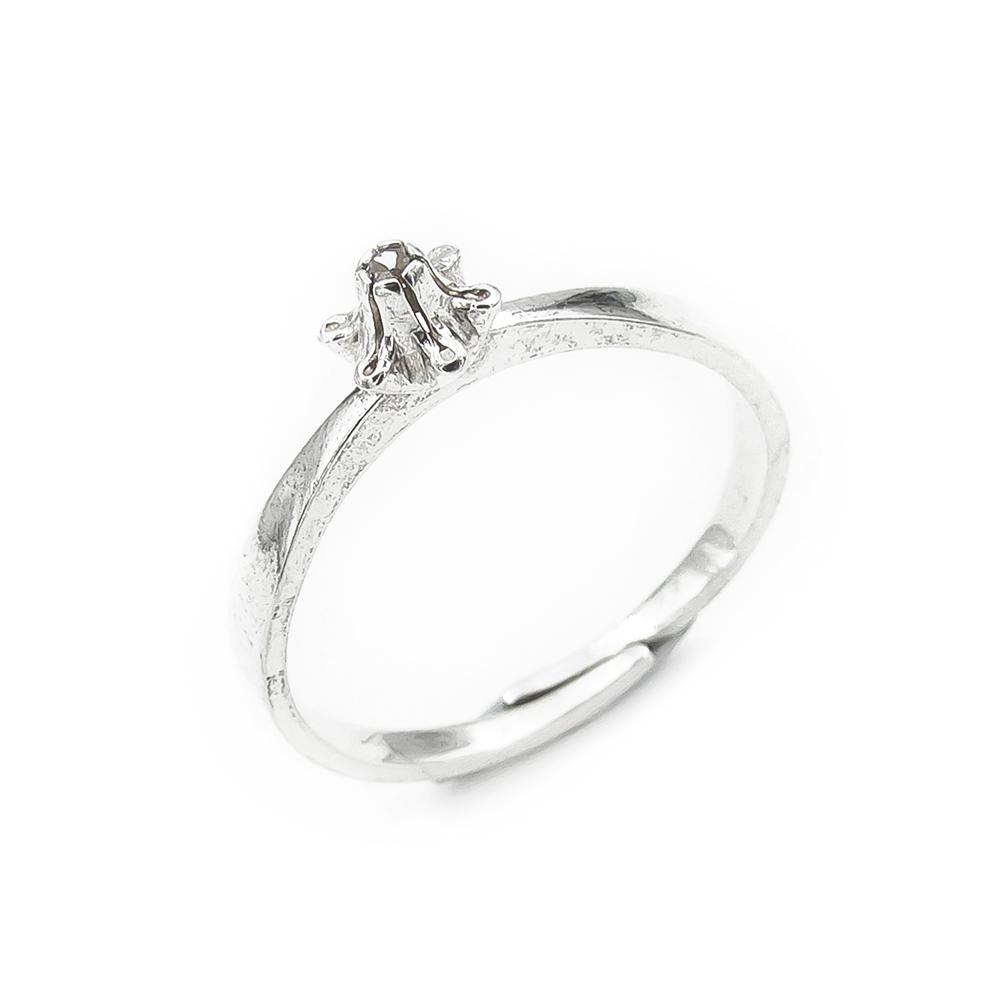 Sten&Laine hopeasormus halk.17.5 säädettävä v.1981 #0