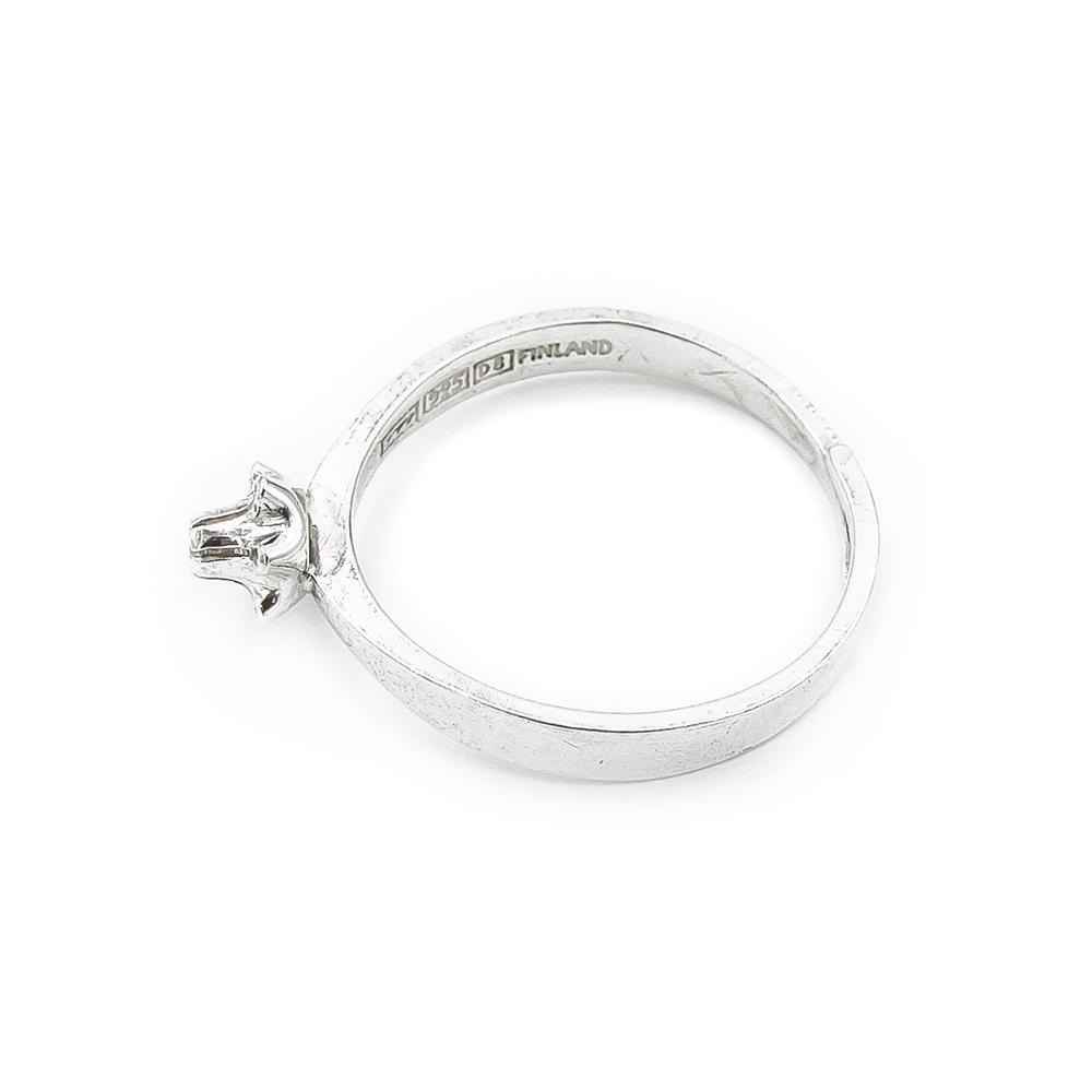 Sten&Laine hopeasormus halk.17.5 säädettävä v.1981 #4