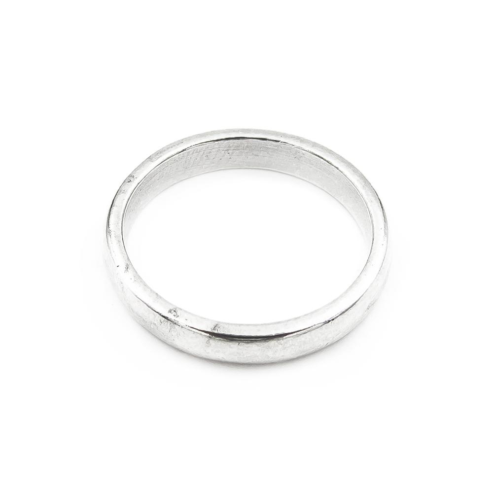 Sileä sormus halk.18mm lev.3mm #1