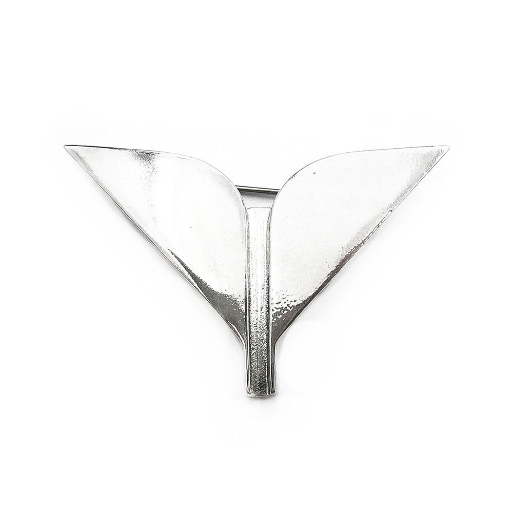 Siipi hopearintaneula #0